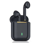 Tai nghe Bluetooth 5.0 TWS không dây hai bên J18 kèm hộp sạc, J18 (Xanh lá), J18 (Vàng hồng), J18 (Trắng), J18 (Đen)