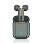 Tai nghe Bluetooth 5.0 TWS không dây hai bên J18 kèm hộp sạc, J18 (Xanh lá), J18 (Vàng hồng), J18 (Trắng), J18 (Đen)