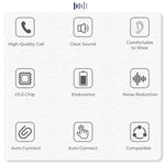 Tai nghe Bluetooth 5.0 TWS không dây hai bên J18 kèm hộp sạc, J18 (Xanh lá), J18 (Vàng hồng), J18 (Trắng), J18 (Đen)