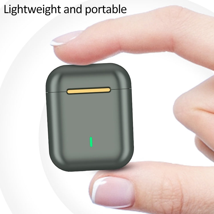 Tai nghe Bluetooth 5.0 TWS không dây hai bên J18 kèm hộp sạc, J18 (Xanh lá), J18 (Vàng hồng), J18 (Trắng), J18 (Đen)