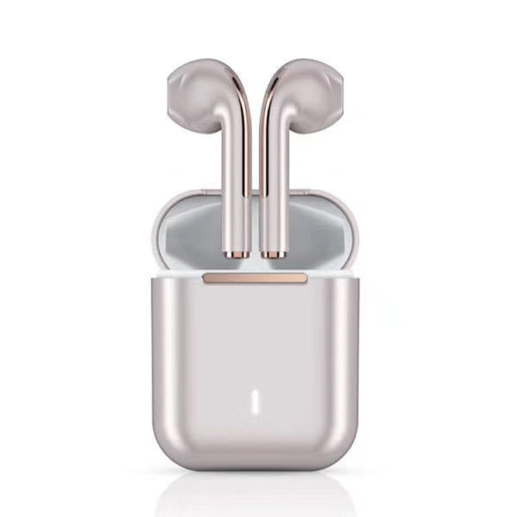 Tai nghe Bluetooth 5.0 TWS không dây hai bên J18 kèm hộp sạc, J18 (Xanh lá), J18 (Vàng hồng), J18 (Trắng), J18 (Đen)