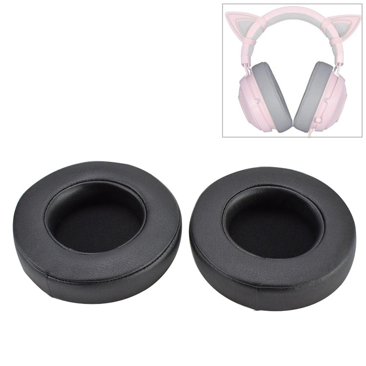 2 chiếc miếng đệm mút thay thế cho tai nghe Razer Kraken 7.1 V2 Pro, miếng đệm gel bọc tai, cho Razer Kraken 7.1 V2 Pro (Gel)
