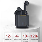 Tai nghe Bluetooth T&G J18 5.1 TWS không dây hai bên tai kèm hộp sạc