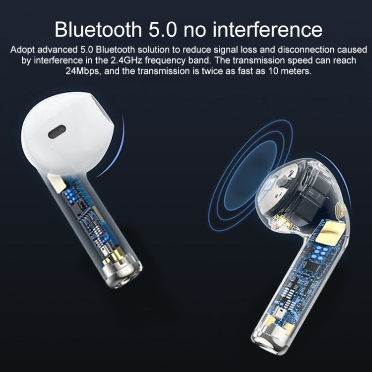 Tai nghe Bluetooth mini không dây Pro 8 in-ear màn hình cảm ứng kỹ thuật số