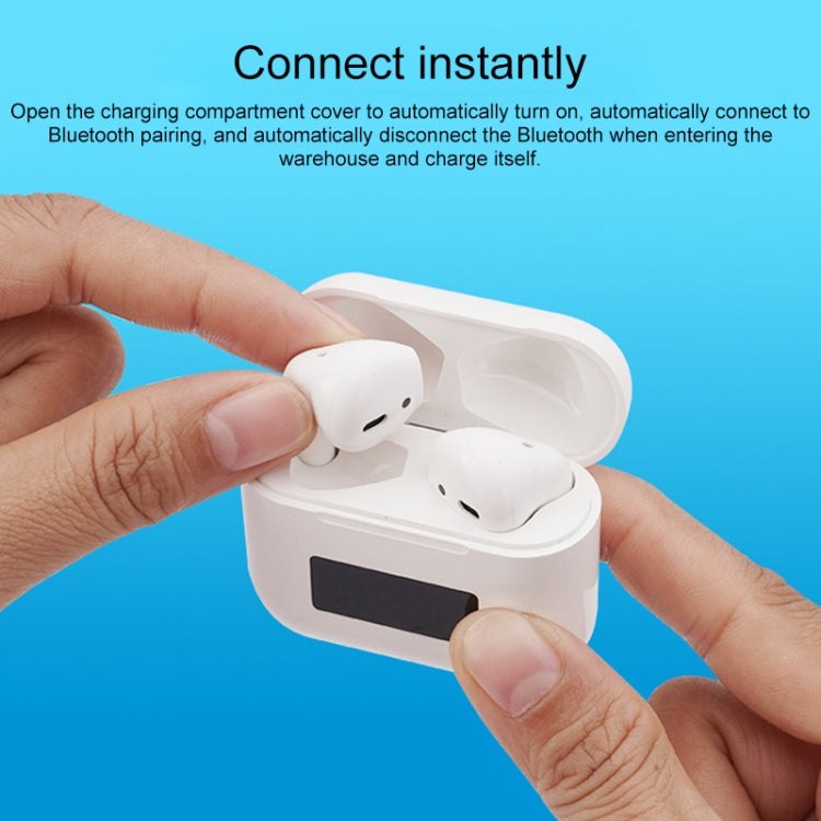 Tai nghe Bluetooth mini không dây Pro 8 in-ear màn hình cảm ứng kỹ thuật số