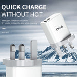 IVON AD52 18W USB-C / Type-C + USB Cổng Kép Sạc Nhanh PD