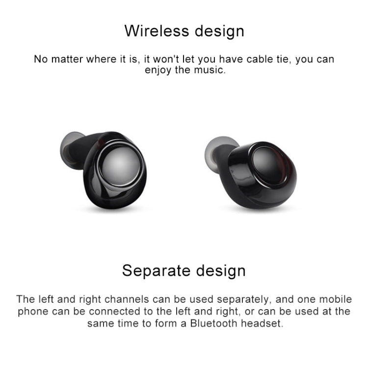 Tai nghe không dây Bluetooth V5.0 TWS nhét tai loại Drawer S2