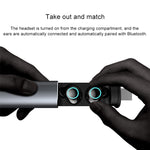 Tai nghe không dây Bluetooth V5.0 TWS nhét tai thể thao từ tính S5 Twins