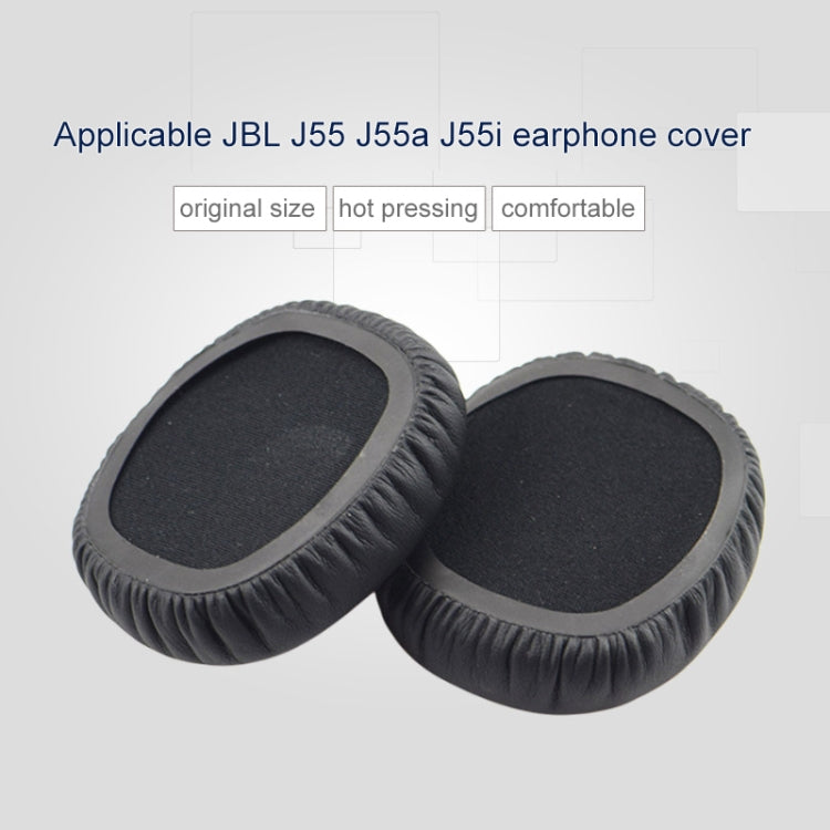 2 cái Bao da giả + mút mềm bảo vệ tai nghe cho tai nghe JBL J55 / J55a / J55i, dành cho J55