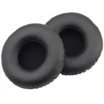 2 cái Bao da giả + mút nhớ mềm bảo vệ tai nghe cho tai nghe JBL Synchros S400BT, dành cho Synchros S400BT màu đen, màu xám, màu đỏ, màu trắng