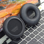 2 cái Bao da giả + mút nhớ mềm bảo vệ tai nghe cho tai nghe JBL Synchros S400BT, dành cho Synchros S400BT màu đen, màu xám, màu đỏ, màu trắng