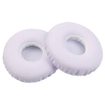 2 cái Bao da giả + mút nhớ mềm bảo vệ tai nghe cho tai nghe JBL Synchros S400BT, dành cho Synchros S400BT màu đen, màu xám, màu đỏ, màu trắng