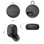 Tai nghe Bluetooth stereo không dây TWS V5.0 YH-03 kèm hộp sạc, hỗ trợ trợ lý giọng nói