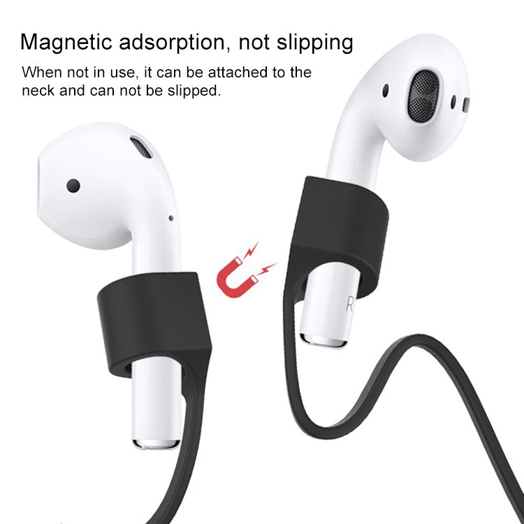 Dây đeo tai nghe Bluetooth không dây chống mất nam châm silicone cho Apple AirPods 1 / 2, dành cho AirPods 1 / 2