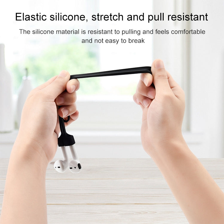 Dây đeo tai nghe Bluetooth không dây chống mất nam châm silicone cho Apple AirPods 1 / 2, dành cho AirPods 1 / 2