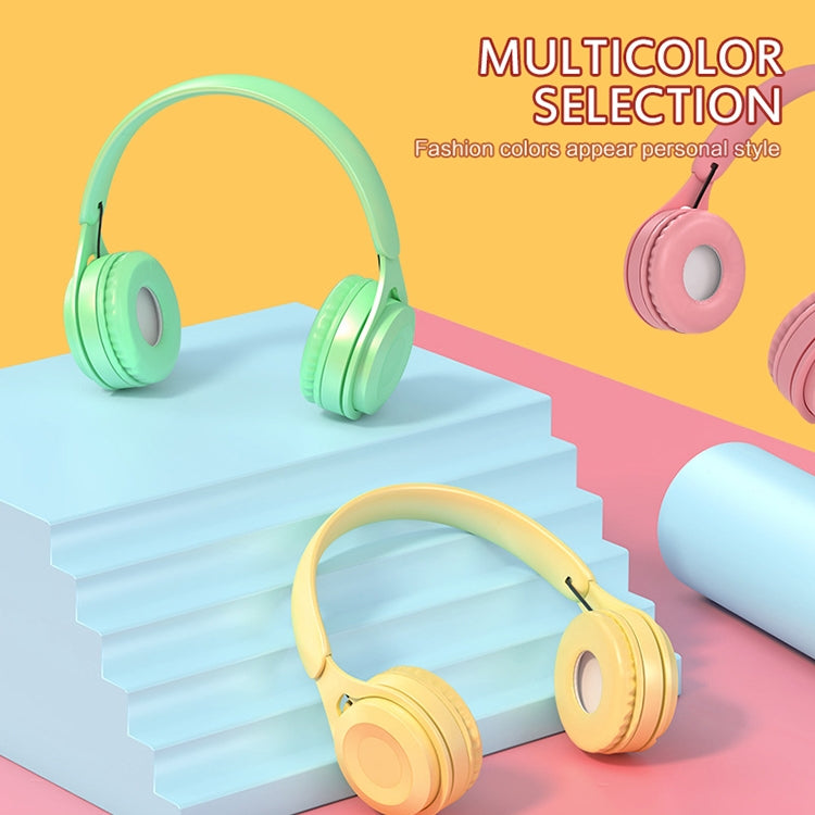 Tai nghe Bluetooth Y08 chất lượng âm thanh Hifi Macaron, hỗ trợ gọi điện & thẻ TF & AUX 3.5mm