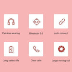 Tai nghe Bluetooth Y08 chất lượng âm thanh Hifi Macaron, hỗ trợ gọi điện & thẻ TF & AUX 3.5mm