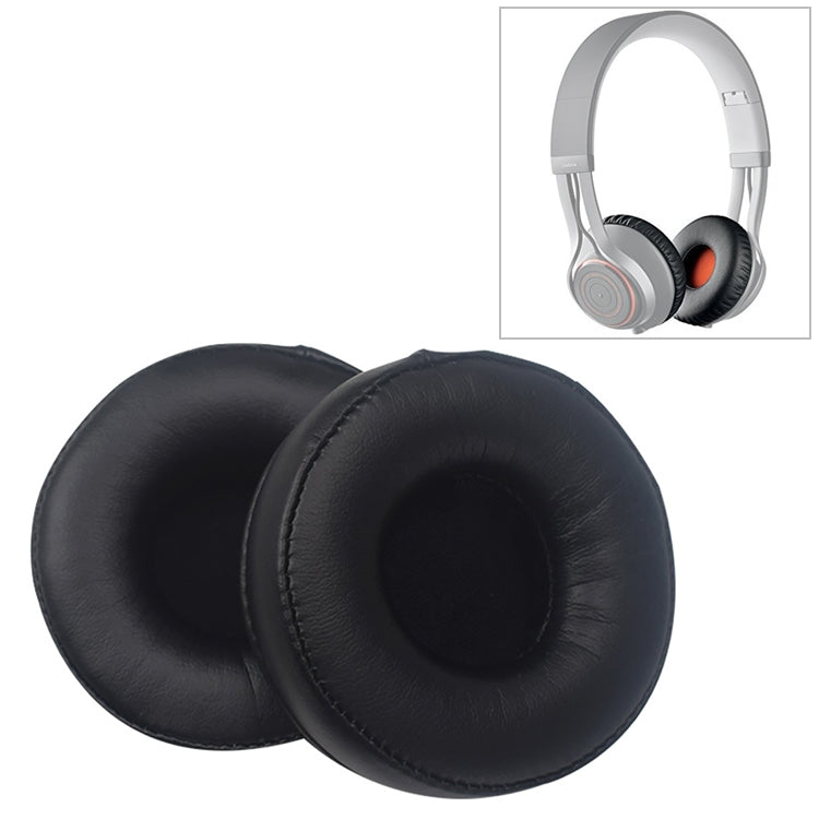 2 chiếc miếng đệm mút bọc da thay thế cho tai nghe không dây Jabra Revo