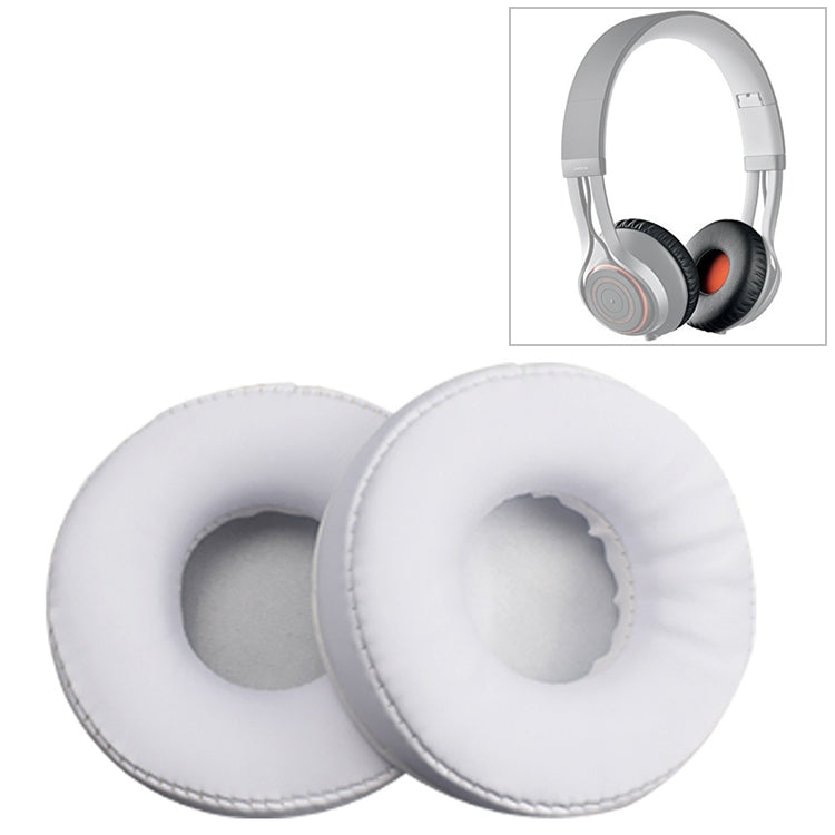 2 chiếc miếng đệm mút bọc da thay thế cho tai nghe không dây Jabra Revo