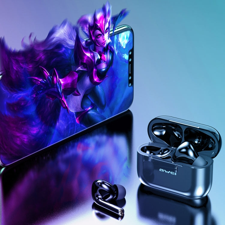 Tai nghe thể thao không dây thực sự awei T29 Bluetooth V5.0 TWS kèm hộp sạc