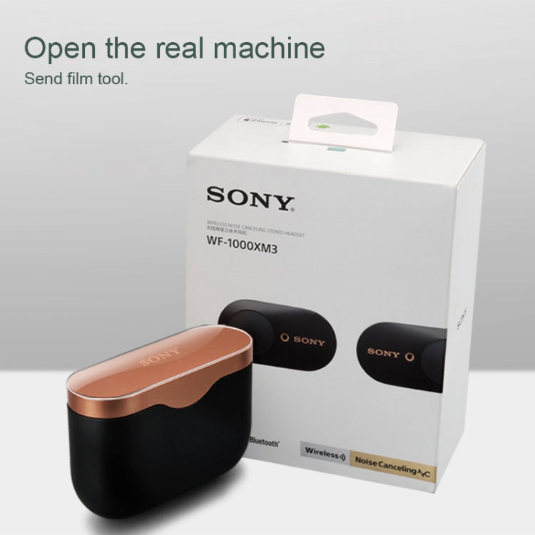 Miếng dán bảo vệ trong suốt cho tai nghe Bluetooth Sony WF-1000XM3