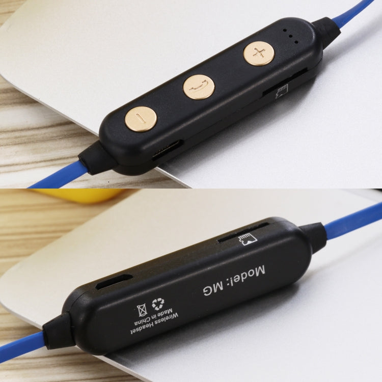 Tai nghe thể thao Bluetooth V5.0 MG-G22 có nam châm hút, hỗ trợ thẻ TF