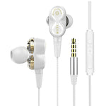 Tai nghe có dây D12 dài 1.2m, tai nghe nhét tai 3.5mm, điều khiển dây, stereo HIFI, vòng chuyển động đôi, tai nghe chơi game chạy bộ có hộp đựng, D12 có hộp (đen), D12 có hộp (trắng)