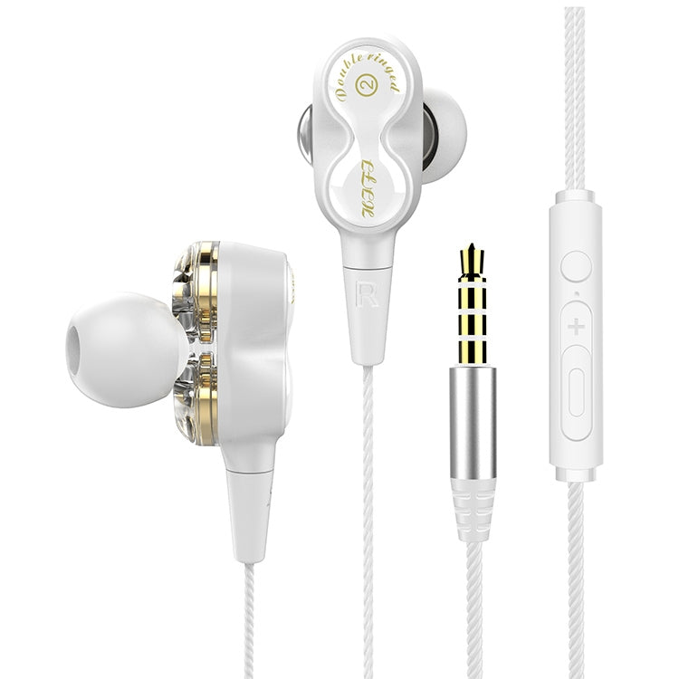 Tai nghe có dây D12 dài 1.2m, tai nghe nhét tai 3.5mm, điều khiển dây, stereo HIFI, vòng chuyển động đôi, tai nghe chơi game chạy bộ có hộp đựng, D12 có hộp (đen), D12 có hộp (trắng)
