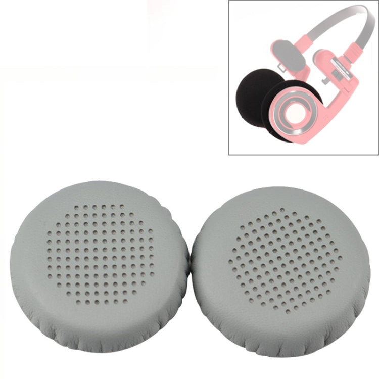 2 cái cho KOSS PP / SP Phiên bản Thông khí Đục lỗ Bọc da Protein Bảo vệ tai nghe Bịt tai, Phiên bản Thông khí Đục lỗ Màu đen, Phiên bản Thông khí Đục lỗ Màu xám
