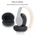 2 cái cho Beats Studio 2.0 / 3.0 Bọc bảo vệ tai nghe Bịt tai Gel đá (Màu xám trắng), Màu đen, Màu titan