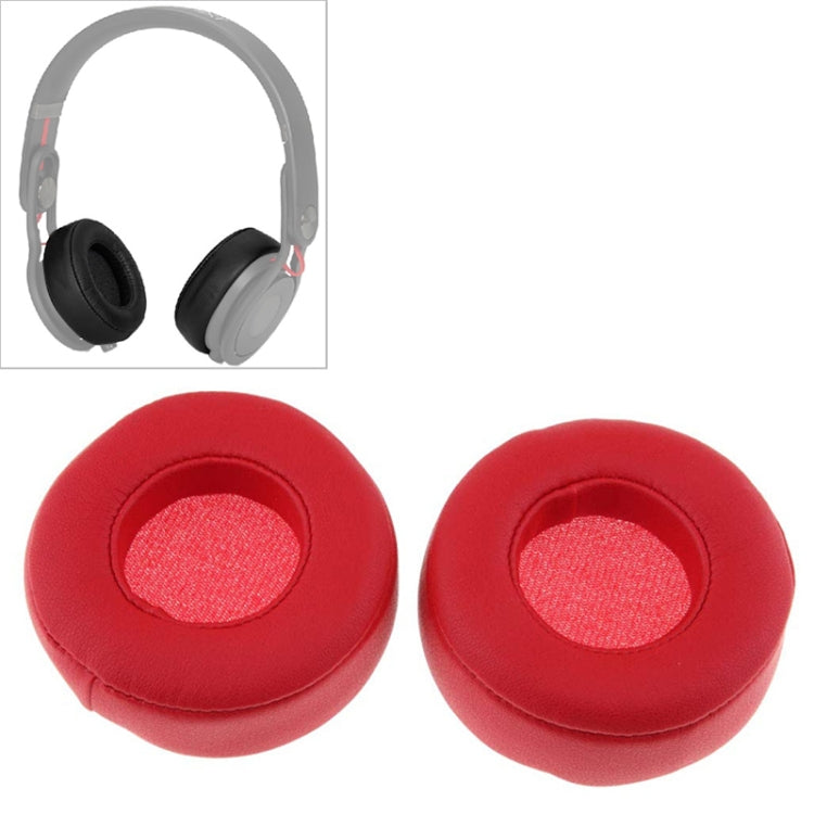 2 cái cho Beats Studio Mixr Bọc da bảo vệ tai nghe Bịt tai mút xốp, Màu đỏ
