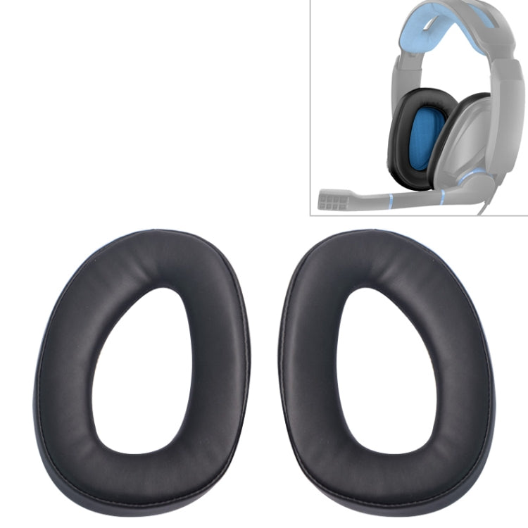 2 cái cho Sennheiser GSP300 / GSP301 / GSP302 / GSP303 / GSP350 Bọc đệm tai nghe thay thế Bịt tai không có lưới