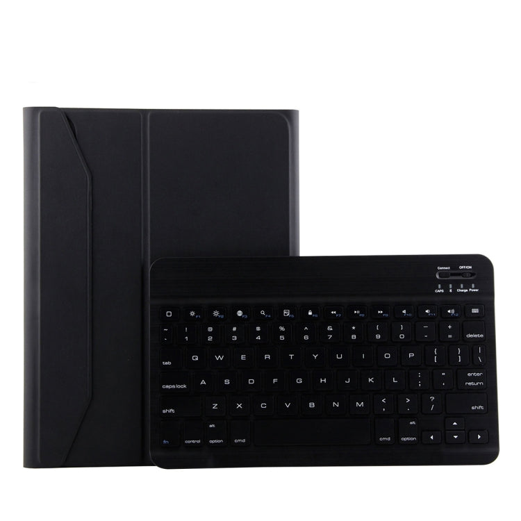 Bàn phím Bluetooth 1130B 3.0 có thể tháo rời ABS vân chải + bao da máy tính bảng vân da cừu cho iPad Pro 11 inch (2018), có điều chỉnh ba cấp / nam châm / chức năng ngủ, 1130B