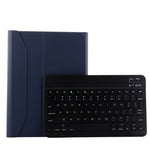 Bàn phím Bluetooth 1130B 3.0 có thể tháo rời ABS vân chải + bao da máy tính bảng vân da cừu cho iPad Pro 11 inch (2018), có điều chỉnh ba cấp / nam châm / chức năng ngủ, 1130B