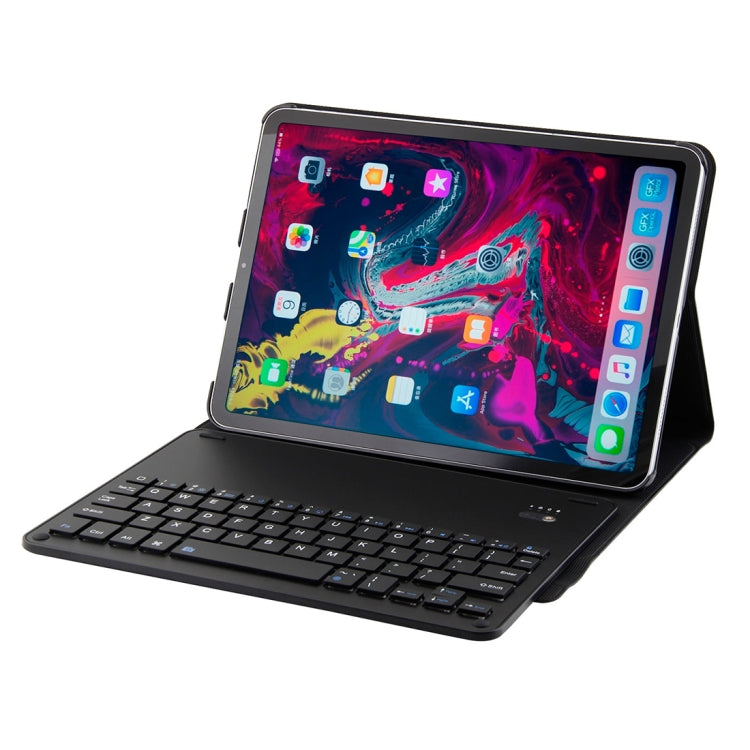 Bàn phím Bluetooth 1139B 3.0 có thể tháo rời hợp kim nhôm + bao da máy tính bảng vân da cừu cho iPad Pro 11 inch (2018), có điều chỉnh ba cấp / nam châm / chức năng ngủ, 1139B