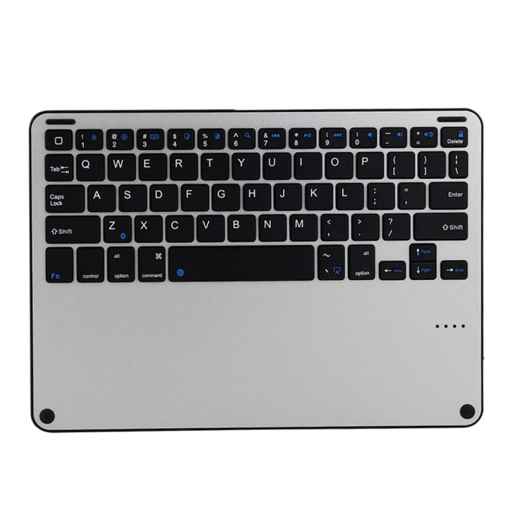 Bàn phím Bluetooth 3018 3.0 có thể tháo rời hợp kim nhôm + bao da máy tính bảng vân vải giả cho iPad Air / Air 2 / iPad Pro 9.7 inch, có chức năng ngủ / chống nước, 3018