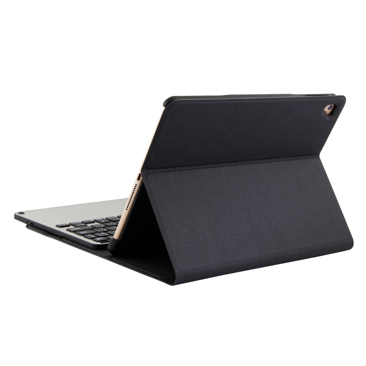 Bàn phím Bluetooth 3018 3.0 có thể tháo rời hợp kim nhôm + bao da máy tính bảng vân vải giả cho iPad Air / Air 2 / iPad Pro 9.7 inch, có chức năng ngủ / chống nước, 3018