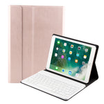 Bàn phím Bluetooth 3.0 FT-1030 vỏ ABS họa tiết chải + Ốp da họa tiết da cho iPad Air / Air 2 / iPad Pro 9.7 inch, có điều chỉnh góc ba cấp độ / Từ tính / Chức năng ngủ, FT-1030D