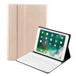 Bàn phím Bluetooth 3.0 FT-1030 vỏ ABS họa tiết chải + Ốp da họa tiết da cho iPad Air / Air 2 / iPad Pro 9.7 inch, có điều chỉnh góc ba cấp độ / Từ tính / Chức năng ngủ, FT-1030D