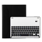 Bàn phím Bluetooth FT-1038B 3.0 có thể tháo rời hợp kim nhôm + bao da máy tính bảng vân da cừu cho iPad Air / Air 2 / iPad Pro 9.7 inch, có chống nước / điều chỉnh góc ba cấp / nam châm / chức năng ngủ, FT-1038B