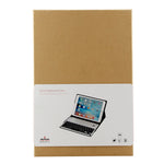 Bàn phím Bluetooth FT-1038B 3.0 có thể tháo rời hợp kim nhôm + bao da máy tính bảng vân da cừu cho iPad Air / Air 2 / iPad Pro 9.7 inch, có chống nước / điều chỉnh góc ba cấp / nam châm / chức năng ngủ, FT-1038B
