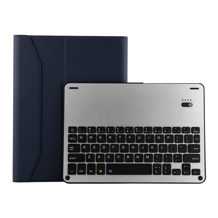 Bàn phím Bluetooth FT-1038E 3.0 có thể tháo rời hợp kim nhôm + bao da máy tính bảng vân da cừu cho iPad Air / Air 2 / iPad Pro 9.7 inch, có khe cắm bút / chống nước / điều chỉnh góc ba cấp / nam châm / chức năng ngủ, FT-1038E