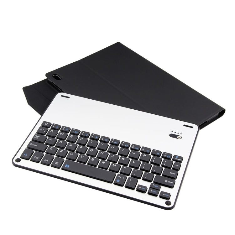 Bàn phím Bluetooth FT-1039B 3.0 có thể tháo rời hợp kim nhôm + bao da máy tính bảng vân da cừu cho iPad Pro 10.5 inch / iPad Air (2019), có chống nước / điều chỉnh góc ba cấp / nam châm / chức năng ngủ, FT-1039B