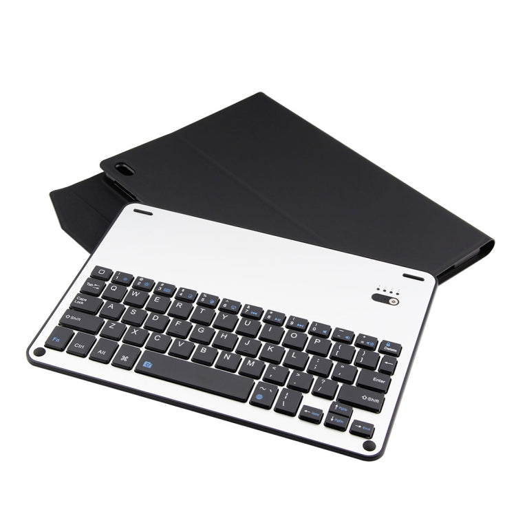 Bàn phím Bluetooth FT-1039B 3.0 có thể tháo rời hợp kim nhôm + bao da máy tính bảng vân da cừu cho iPad Pro 10.5 inch / iPad Air (2019), có chống nước / điều chỉnh góc ba cấp / nam châm / chức năng ngủ, FT-1039B