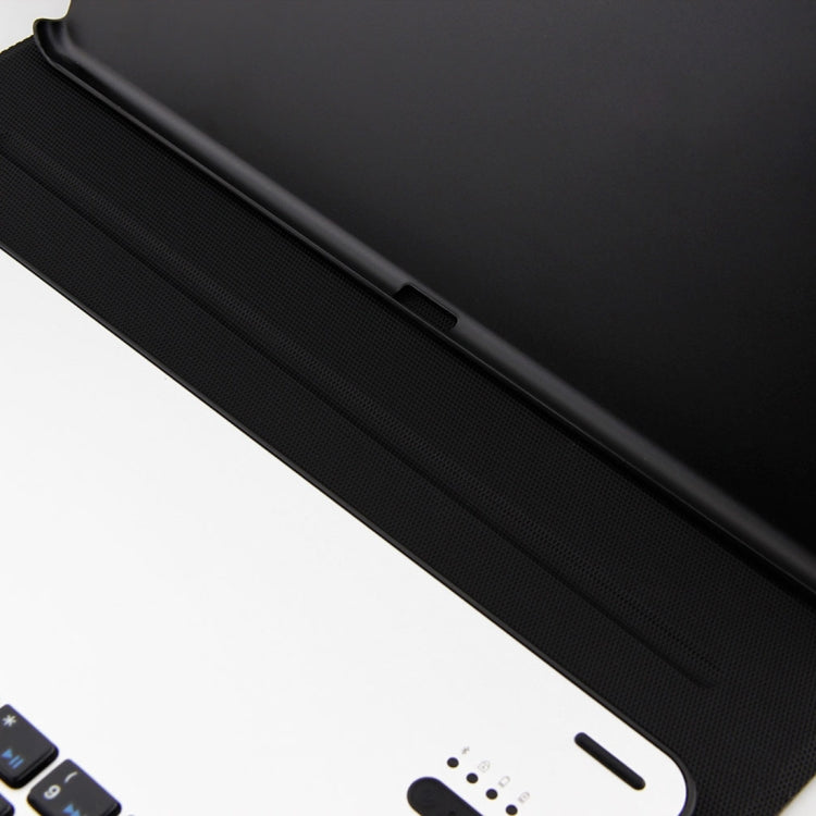 Bàn phím Bluetooth FT-1039B 3.0 có thể tháo rời hợp kim nhôm + bao da máy tính bảng vân da cừu cho iPad Pro 10.5 inch / iPad Air (2019), có chống nước / điều chỉnh góc ba cấp / nam châm / chức năng ngủ, FT-1039B