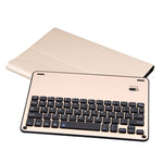 Bàn phím Bluetooth FT-1039B 3.0 có thể tháo rời hợp kim nhôm + bao da máy tính bảng vân da cừu cho iPad Pro 10.5 inch / iPad Air (2019), có chống nước / điều chỉnh góc ba cấp / nam châm / chức năng ngủ, FT-1039B