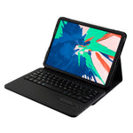 Bàn phím Bluetooth 3.0 ABS IP011 có thể tháo rời + bao da vân vải cho iPad Pro 11 inch (2018), có chức năng ngủ, IP011