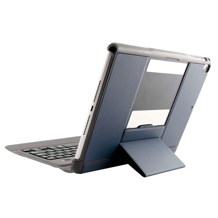 Bàn phím Bluetooth 3.0 siêu mỏng T-201 có thể tháo rời + Ốp da họa tiết da cừu cho iPad Air / Air 2 / iPad Pro 9.7 inch, hỗ trợ điều chỉnh đa góc, T-201