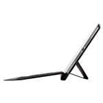 Bàn phím Bluetooth 3.0 siêu mỏng T-201 có thể tháo rời + Ốp da họa tiết da cừu cho iPad Air / Air 2 / iPad Pro 9.7 inch, hỗ trợ điều chỉnh đa góc, T-201