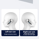 Tai Nghe Bluetooth Treo Tai ME-100 TWS Phiên Bản 5.0 Stereo Thật Quay Đa Năng Dành Cho Doanh Nhân
